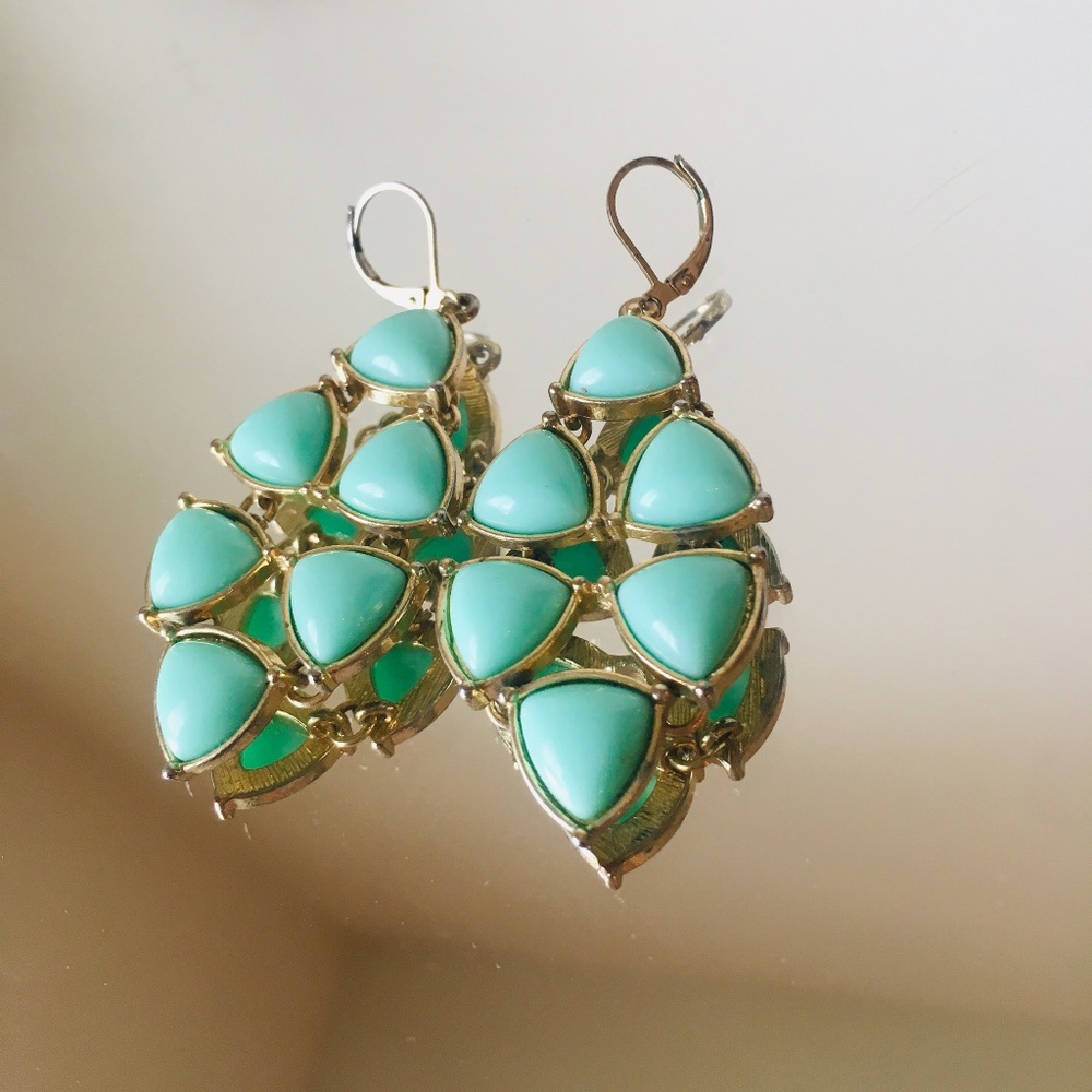 Turquoise earrings - Picture 3 of 4